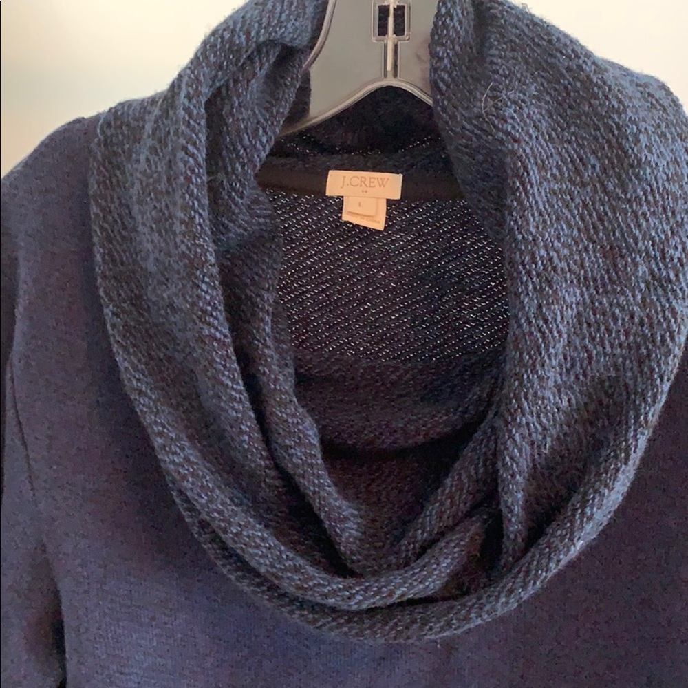 Navy cowl neck pullover from Jcrew - Picture 2 of 4